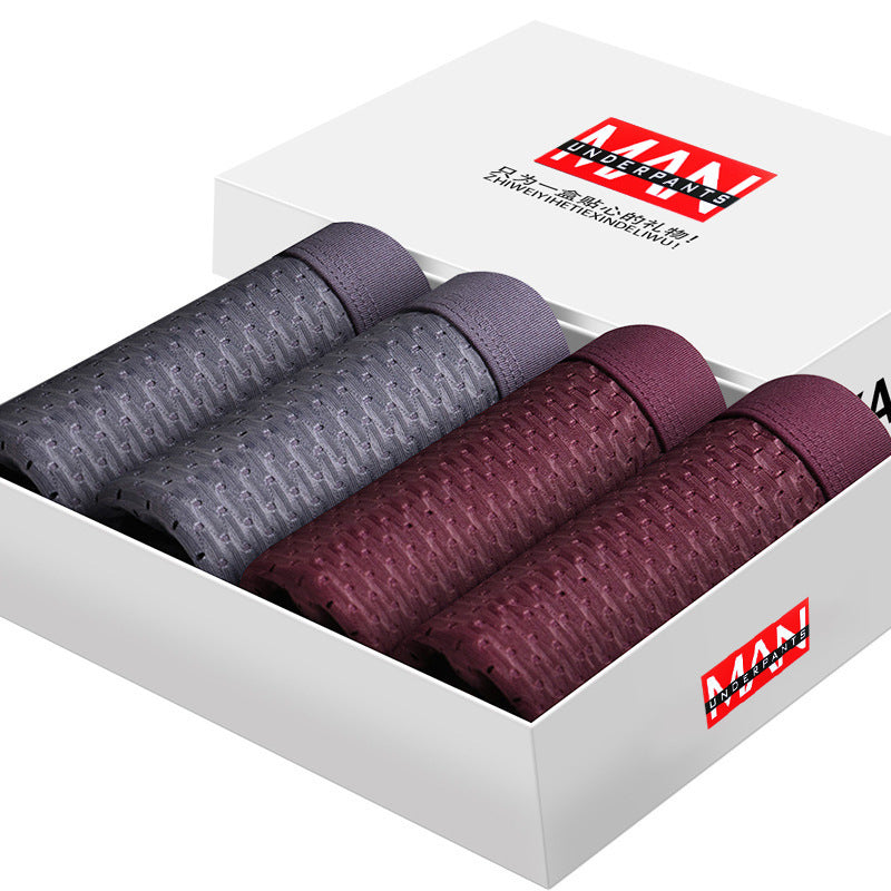 4pcs Lot SKY HERO Mens Panties Boxers Underwear Underpants Male Shorts - 𝓢𝓱𝓸𝓹𝓵𝓮𝓬𝔂