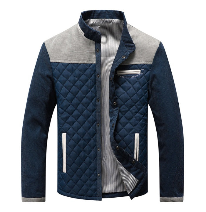 Spring Autumn New Men's Casual Jackets Solid Men Patchwork Slim Fit Coats Male Tracksuit Mens Sportswear Men - 𝓢𝓱𝓸𝓹𝓵𝓮𝓬𝔂