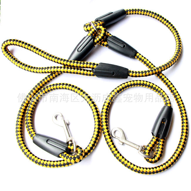 Double-Ended Traction Rope For Walking The Dog Hand-Double-Ended Traction Rope One Plus Two Leash Collar Pet Supplies Dog Collar - 𝓢𝓱𝓸𝓹𝓵𝓮𝓬𝔂