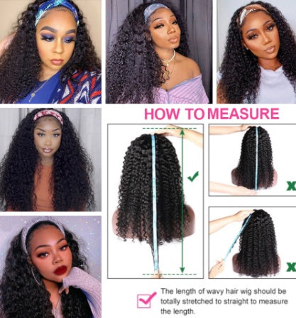 Hair Band Wig Ladies Chemical Fiber Wig - 𝓢𝓱𝓸𝓹𝓵𝓮𝓬𝔂