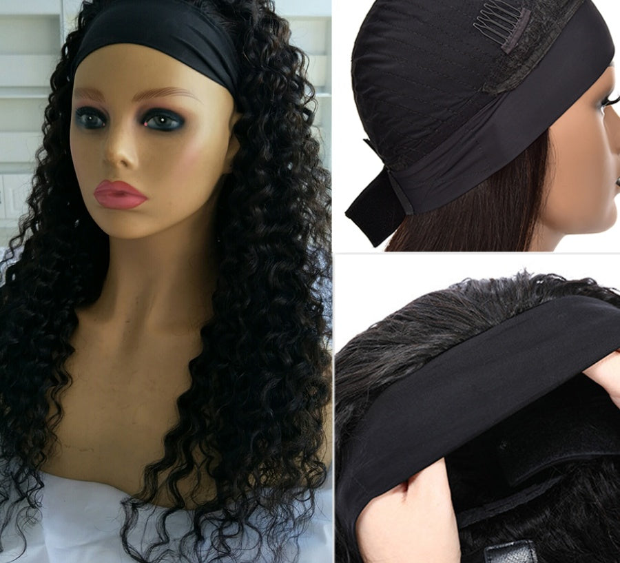Hair Band Wig Ladies Chemical Fiber Wig - 𝓢𝓱𝓸𝓹𝓵𝓮𝓬𝔂