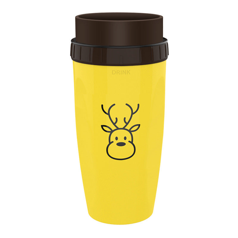 No Cover Twist Cup Travel Portable Cup Double Insulation Tumbler Straw Sippy Water Bottles Portable For Children Adults - 𝓢𝓱𝓸𝓹𝓵𝓮𝓬𝔂