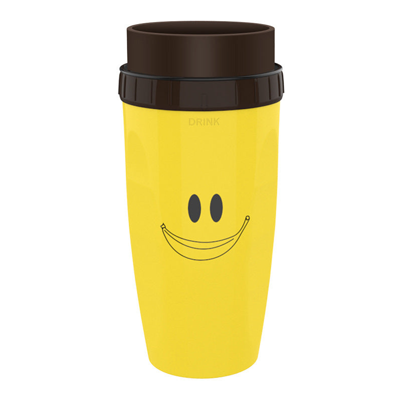No Cover Twist Cup Travel Portable Cup Double Insulation Tumbler Straw Sippy Water Bottles Portable For Children Adults - 𝓢𝓱𝓸𝓹𝓵𝓮𝓬𝔂