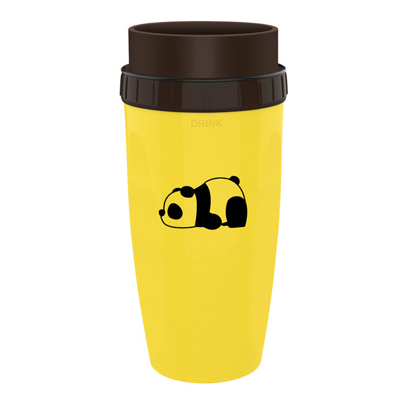 No Cover Twist Cup Travel Portable Cup Double Insulation Tumbler Straw Sippy Water Bottles Portable For Children Adults - 𝓢𝓱𝓸𝓹𝓵𝓮𝓬𝔂