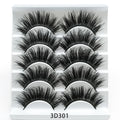 Mink False Eyelashes 3D False Eyelashes Five Pairs Of Soft Cotton Stalk Eyelashes - 𝓢𝓱𝓸𝓹𝓵𝓮𝓬𝔂
