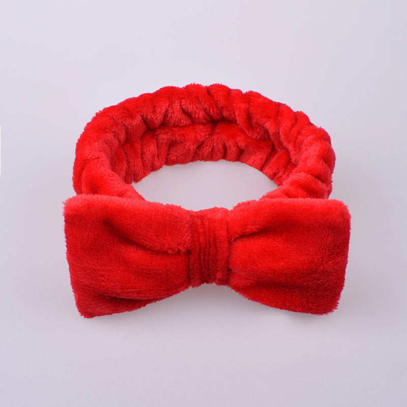 Coral velvet butterfly end hair band - 𝓢𝓱𝓸𝓹𝓵𝓮𝓬𝔂