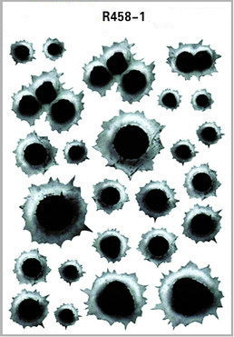 Simulation Bullet Hole Car Sticker, Car Bullet Hole Crack Car Sticker - 𝓢𝓱𝓸𝓹𝓵𝓮𝓬𝔂