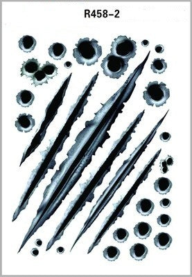 Simulation Bullet Hole Car Sticker, Car Bullet Hole Crack Car Sticker - 𝓢𝓱𝓸𝓹𝓵𝓮𝓬𝔂