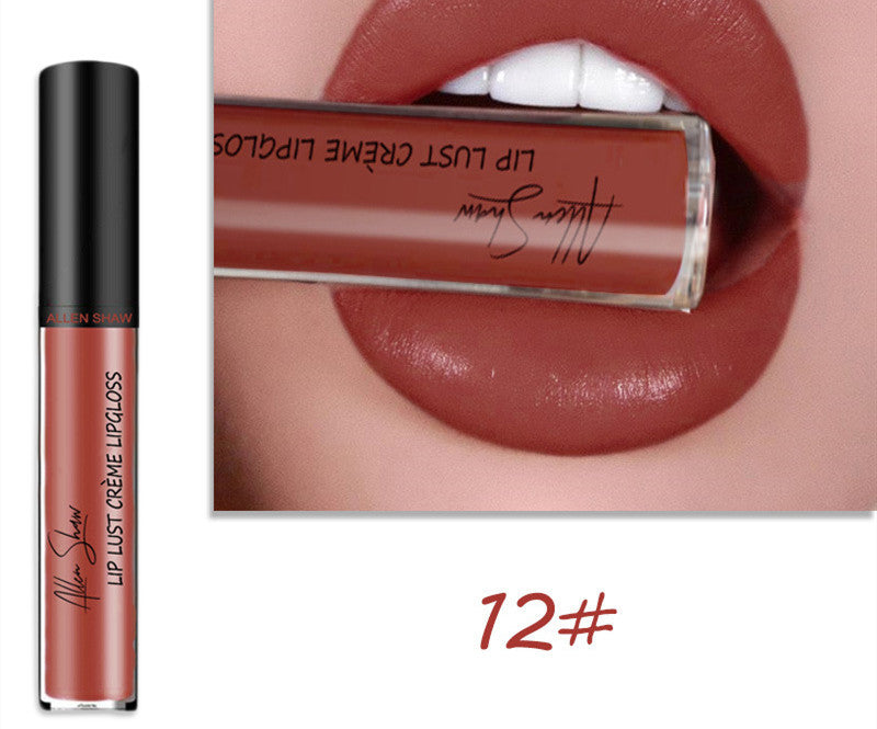 Silky Cream Texture Lip Gloss Aliexpress Shopee Cross-Border Exclusive Lip Glaze Lip Gloss Lipstick - 𝓢𝓱𝓸𝓹𝓵𝓮𝓬𝔂