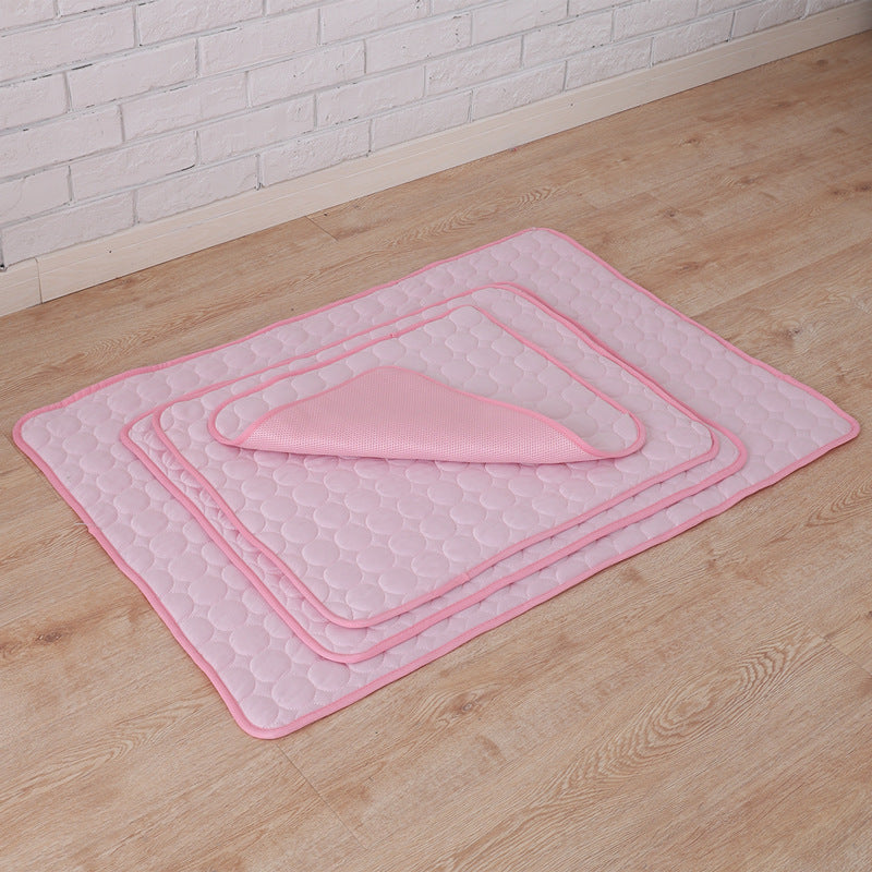 Pet Summer Portable Ice Silk Cooling Pad - 𝓢𝓱𝓸𝓹𝓵𝓮𝓬𝔂