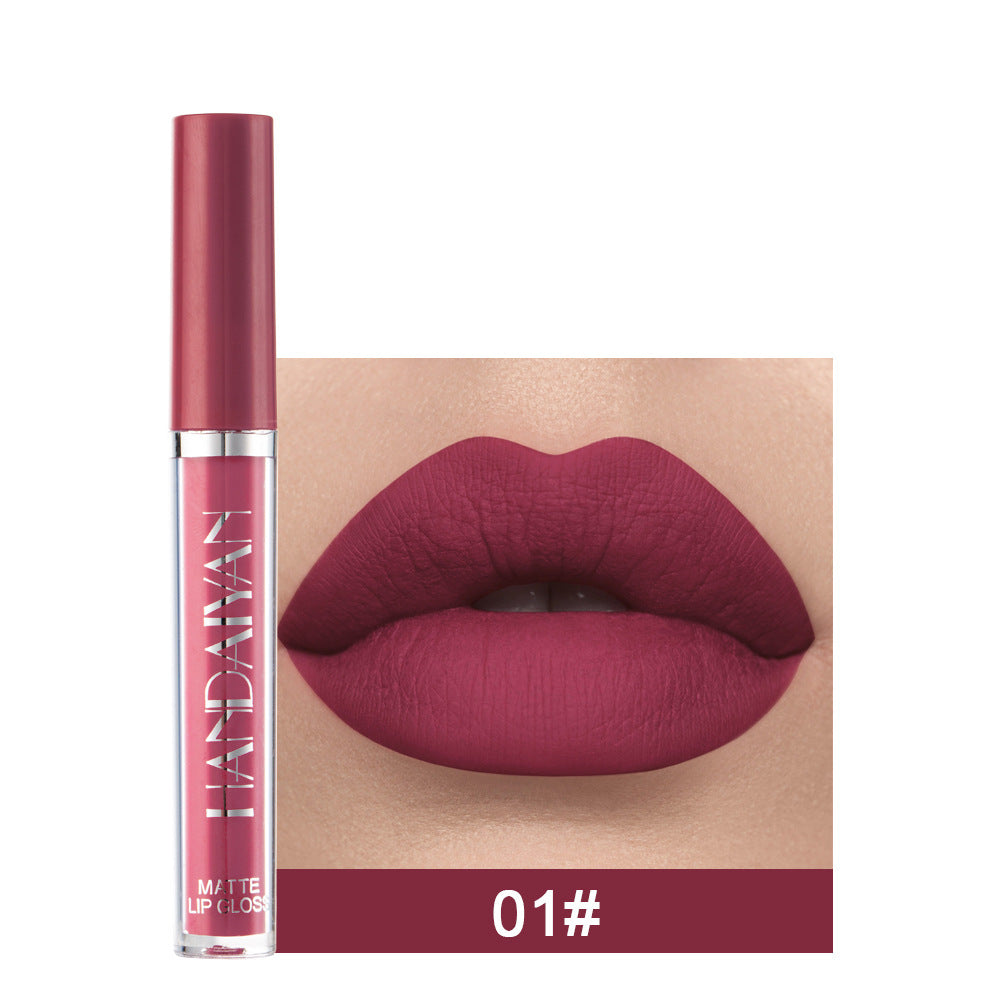 Matte Non-stick Cup Lip Gloss, Non-fading Matte Liquid Lipstick - 𝓢𝓱𝓸𝓹𝓵𝓮𝓬𝔂