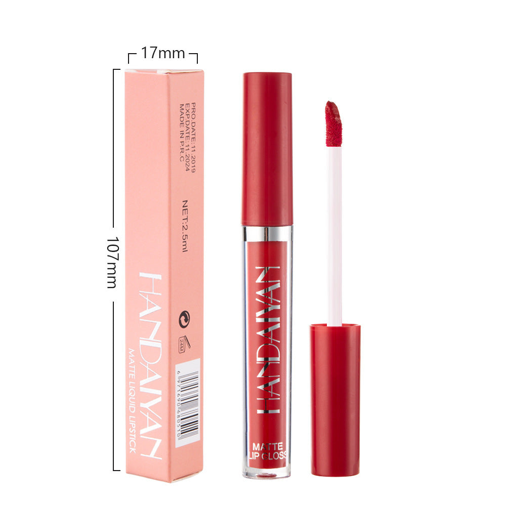 Matte Non-stick Cup Lip Gloss, Non-fading Matte Liquid Lipstick - 𝓢𝓱𝓸𝓹𝓵𝓮𝓬𝔂