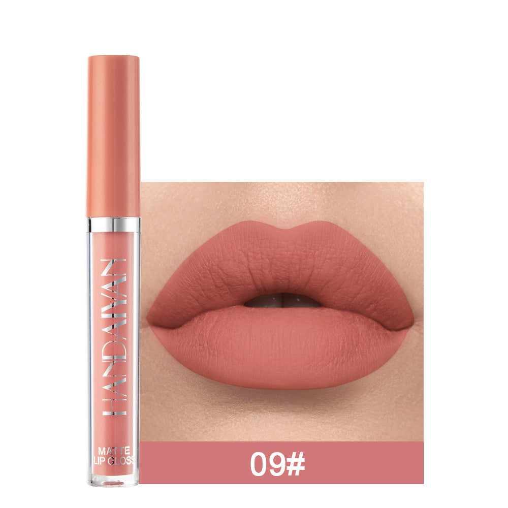 Matte Non-stick Cup Lip Gloss, Non-fading Matte Liquid Lipstick - 𝓢𝓱𝓸𝓹𝓵𝓮𝓬𝔂