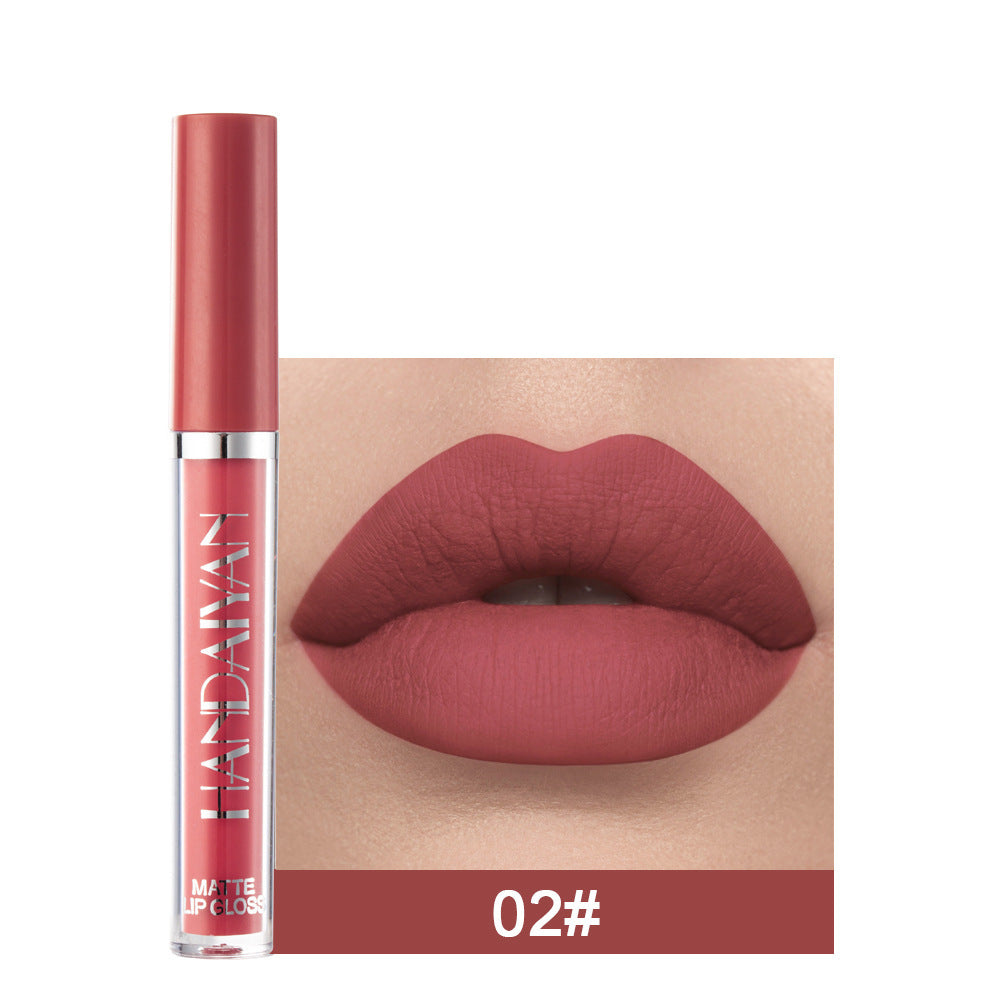 Matte Non-stick Cup Lip Gloss, Non-fading Matte Liquid Lipstick - 𝓢𝓱𝓸𝓹𝓵𝓮𝓬𝔂