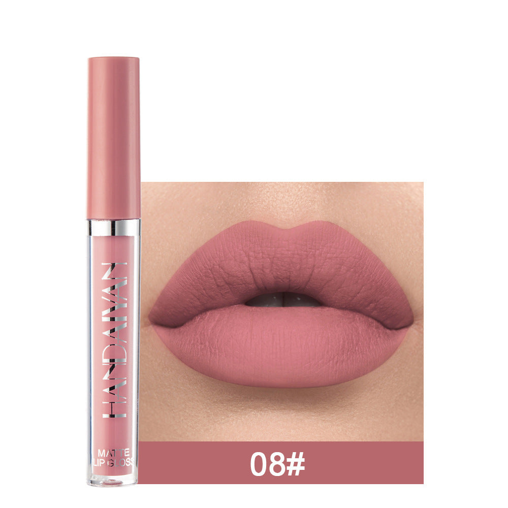Matte Non-stick Cup Lip Gloss, Non-fading Matte Liquid Lipstick - 𝓢𝓱𝓸𝓹𝓵𝓮𝓬𝔂