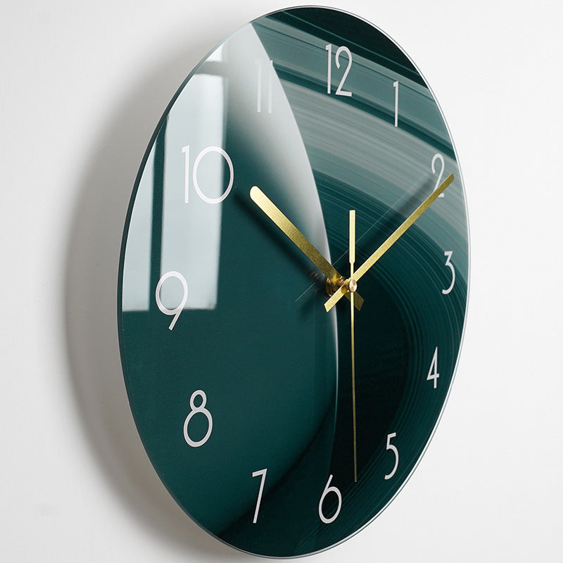 Luxury Silent Wall Clock Living Room Glass Clocks Wall - 𝓢𝓱𝓸𝓹𝓵𝓮𝓬𝔂