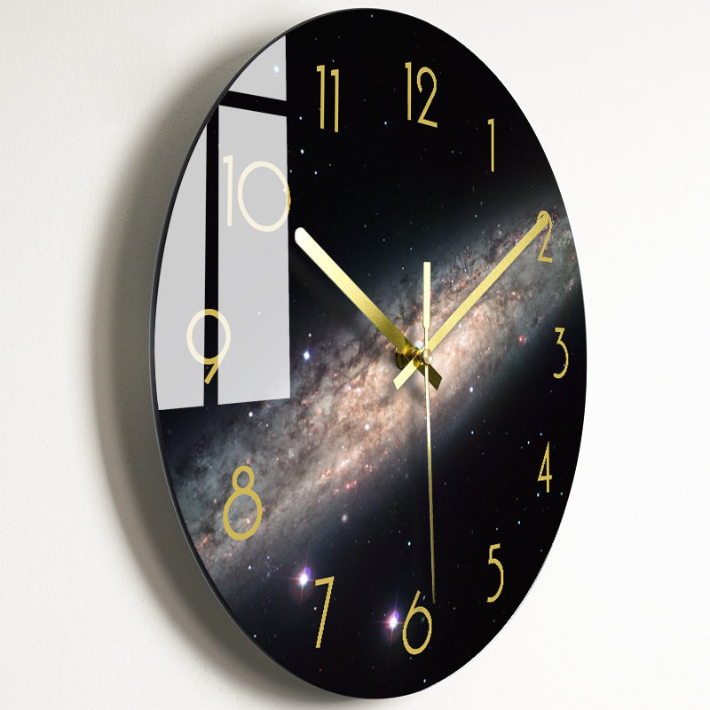 Luxury Silent Wall Clock Living Room Glass Clocks Wall - 𝓢𝓱𝓸𝓹𝓵𝓮𝓬𝔂