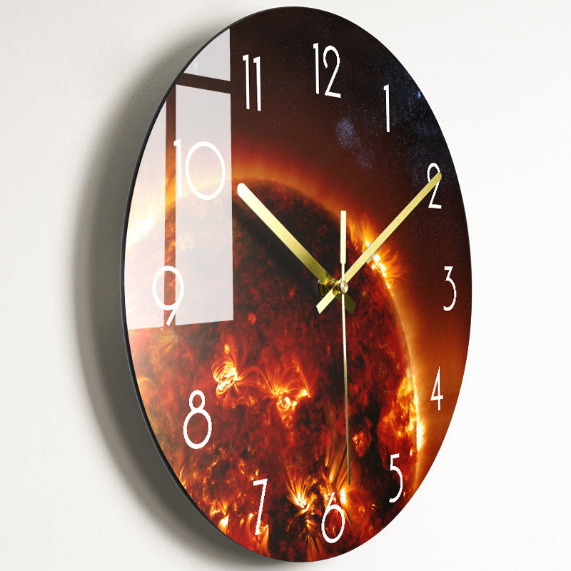 Luxury Silent Wall Clock Living Room Glass Clocks Wall - 𝓢𝓱𝓸𝓹𝓵𝓮𝓬𝔂