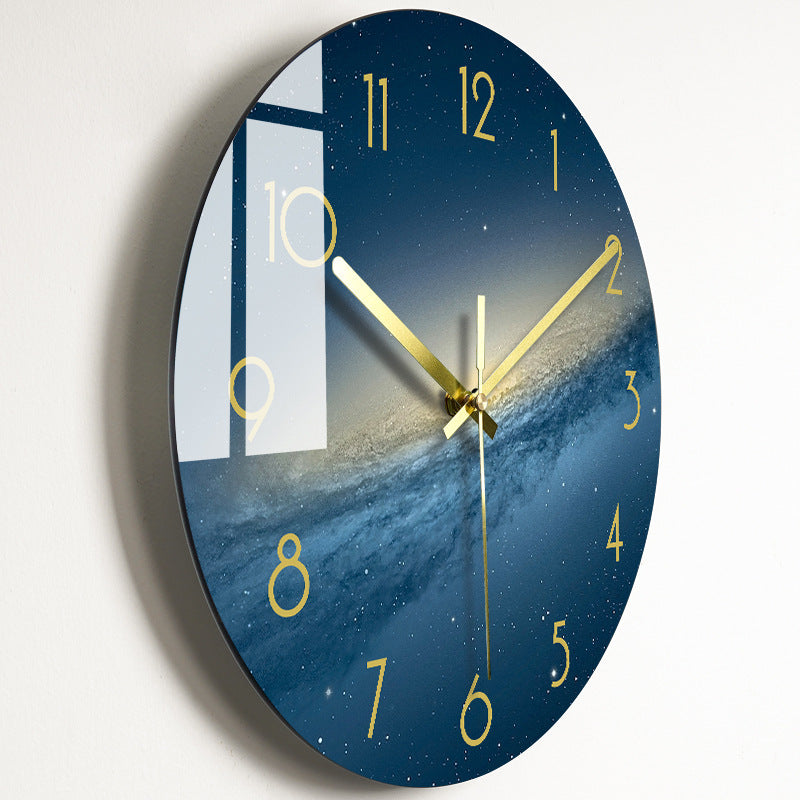 Luxury Silent Wall Clock Living Room Glass Clocks Wall - 𝓢𝓱𝓸𝓹𝓵𝓮𝓬𝔂