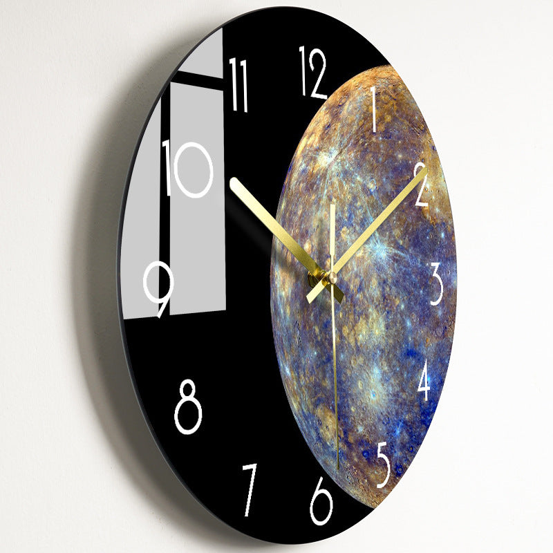 Luxury Silent Wall Clock Living Room Glass Clocks Wall - 𝓢𝓱𝓸𝓹𝓵𝓮𝓬𝔂