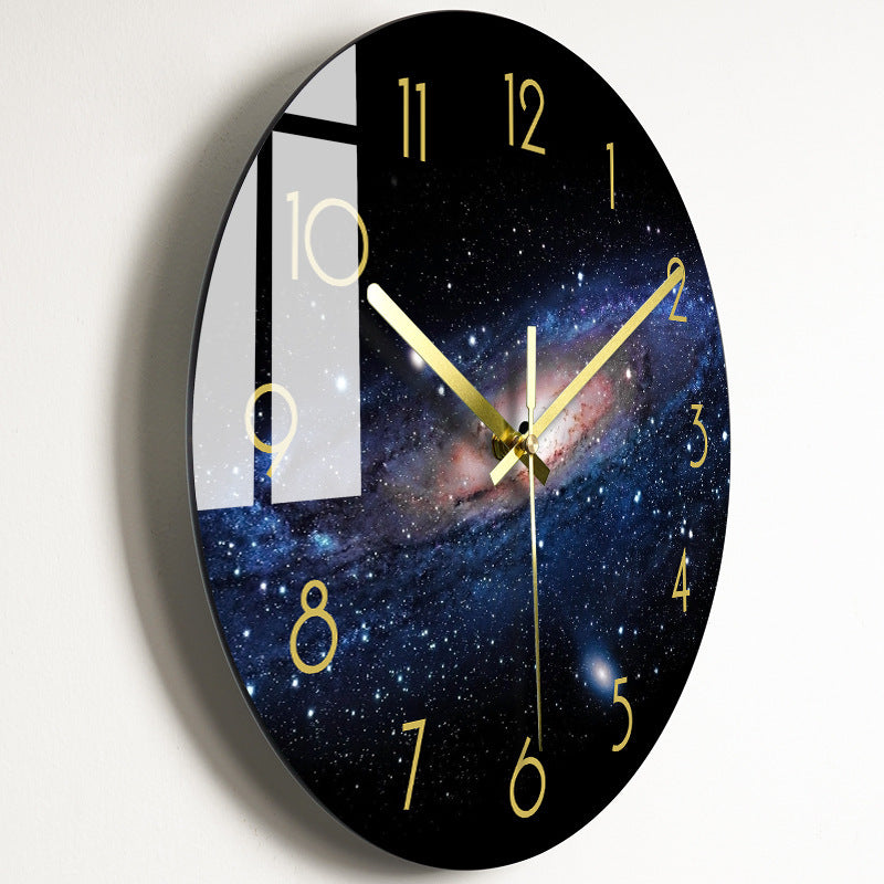 Luxury Silent Wall Clock Living Room Glass Clocks Wall - 𝓢𝓱𝓸𝓹𝓵𝓮𝓬𝔂