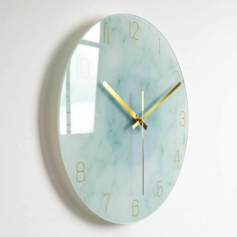 Luxury Silent Wall Clock Living Room Glass Clocks Wall - 𝓢𝓱𝓸𝓹𝓵𝓮𝓬𝔂