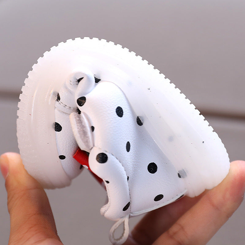 Light-up Shoes Girls Bowknot LED Light-up Shoes Breathable Baby Girls Shoes - 𝓢𝓱𝓸𝓹𝓵𝓮𝓬𝔂