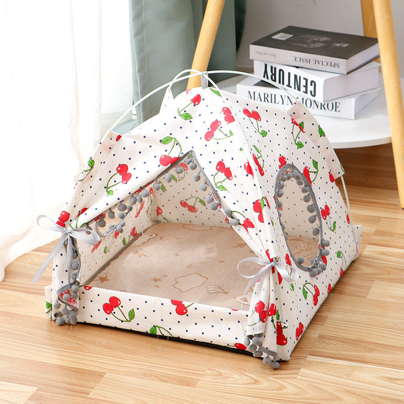 Cat Tent Cat Cat House Enclosed Pet Bed - 𝓢𝓱𝓸𝓹𝓵𝓮𝓬𝔂