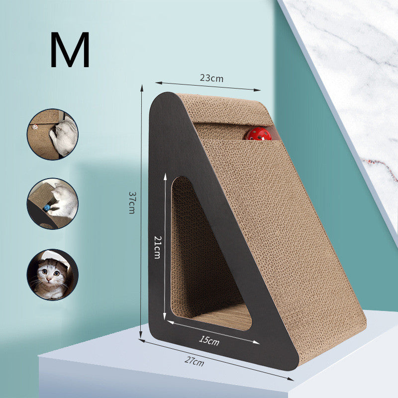 Triangle Cat Scratch Board Claw Sharpener Cat Scratch Post - 𝓢𝓱𝓸𝓹𝓵𝓮𝓬𝔂