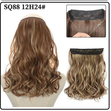 Female Fish Line Wavy Short Curly Hair Wig 30 35cm - 𝓢𝓱𝓸𝓹𝓵𝓮𝓬𝔂