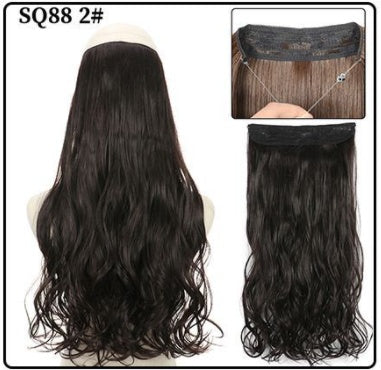 Female Fish Line Wavy Short Curly Hair Wig 30 35cm - 𝓢𝓱𝓸𝓹𝓵𝓮𝓬𝔂