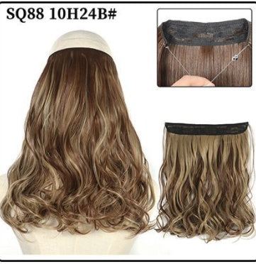 Female Fish Line Wavy Short Curly Hair Wig 30 35cm - 𝓢𝓱𝓸𝓹𝓵𝓮𝓬𝔂