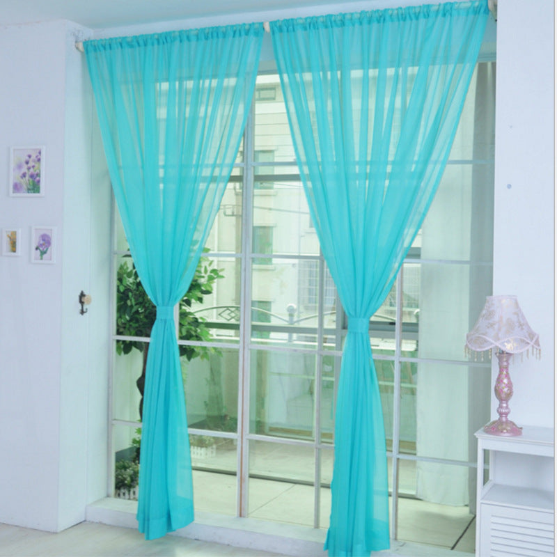 Curtains Solid Tulle Modern Curtains For Living Room Transparent Tulle Curtains Window Sheer For The Bedroom - 𝓢𝓱𝓸𝓹𝓵𝓮𝓬𝔂