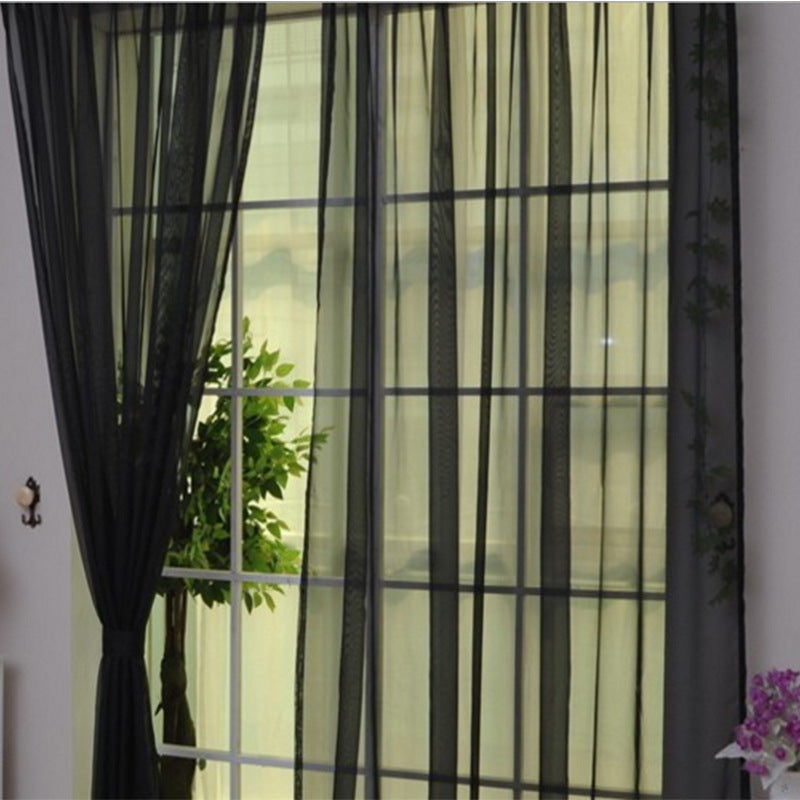 Curtains Solid Tulle Modern Curtains For Living Room Transparent Tulle Curtains Window Sheer For The Bedroom - 𝓢𝓱𝓸𝓹𝓵𝓮𝓬𝔂