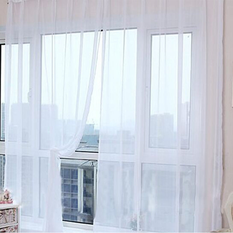 Curtains Solid Tulle Modern Curtains For Living Room Transparent Tulle Curtains Window Sheer For The Bedroom - 𝓢𝓱𝓸𝓹𝓵𝓮𝓬𝔂