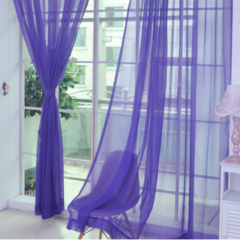 Curtains Solid Tulle Modern Curtains For Living Room Transparent Tulle Curtains Window Sheer For The Bedroom - 𝓢𝓱𝓸𝓹𝓵𝓮𝓬𝔂