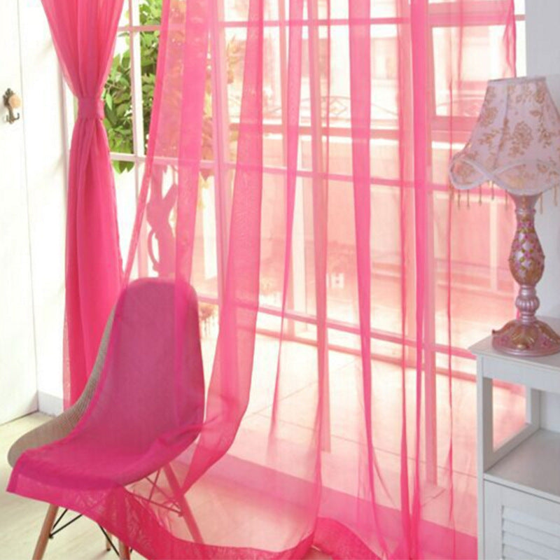 Curtains Solid Tulle Modern Curtains For Living Room Transparent Tulle Curtains Window Sheer For The Bedroom - 𝓢𝓱𝓸𝓹𝓵𝓮𝓬𝔂