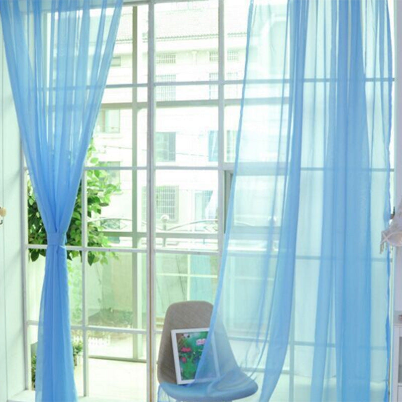 Curtains Solid Tulle Modern Curtains For Living Room Transparent Tulle Curtains Window Sheer For The Bedroom - 𝓢𝓱𝓸𝓹𝓵𝓮𝓬𝔂
