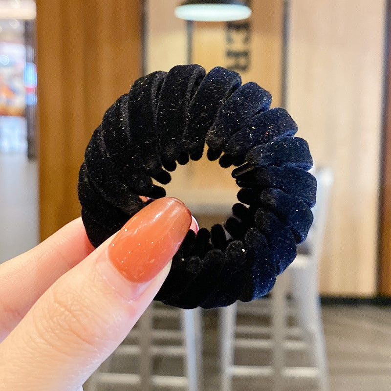 Women Hollow Hair Circle High Horsetail Artifact Fixed Coiler Hairpin Horsetail Headdress Fashion Hair Accessories - 𝓢𝓱𝓸𝓹𝓵𝓮𝓬𝔂