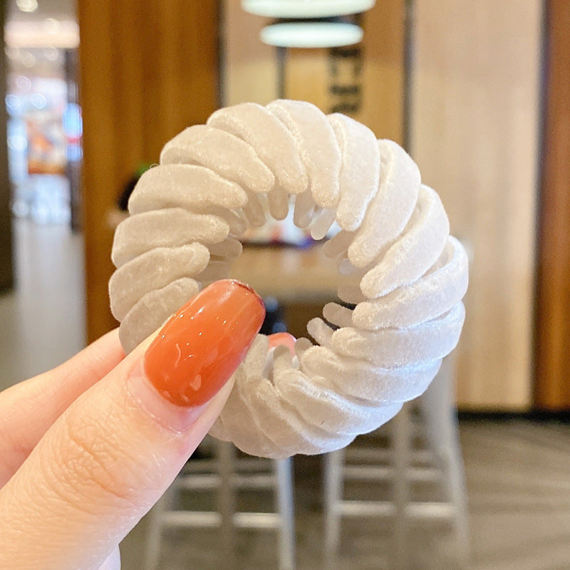 Women Hollow Hair Circle High Horsetail Artifact Fixed Coiler Hairpin Horsetail Headdress Fashion Hair Accessories - 𝓢𝓱𝓸𝓹𝓵𝓮𝓬𝔂