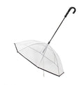 Dog's Transparent Umbrella With Traction Chain Removable Umbrella Pet Products - 𝓢𝓱𝓸𝓹𝓵𝓮𝓬𝔂