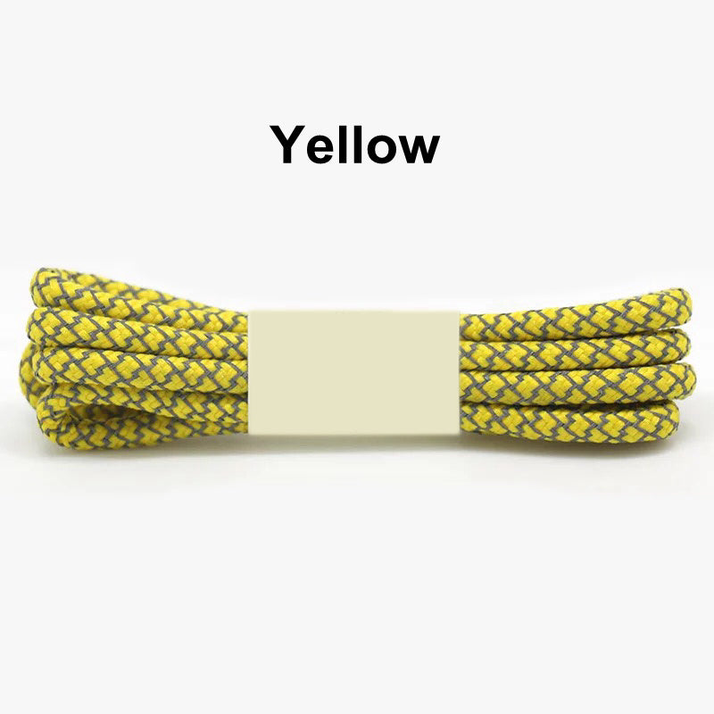 Universal reflective shoelaces highlight