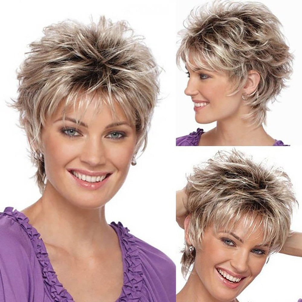 Golden Brown Melange Short Hair - 𝓢𝓱𝓸𝓹𝓵𝓮𝓬𝔂