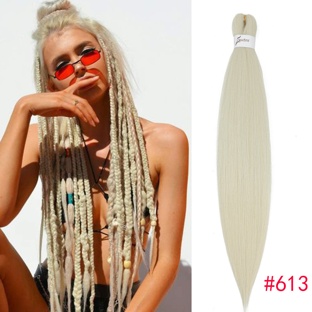 PVC Low Temperature Flame Retardant Fluffy Pull Block Big Braid Styling Wig - 𝓢𝓱𝓸𝓹𝓵𝓮𝓬𝔂