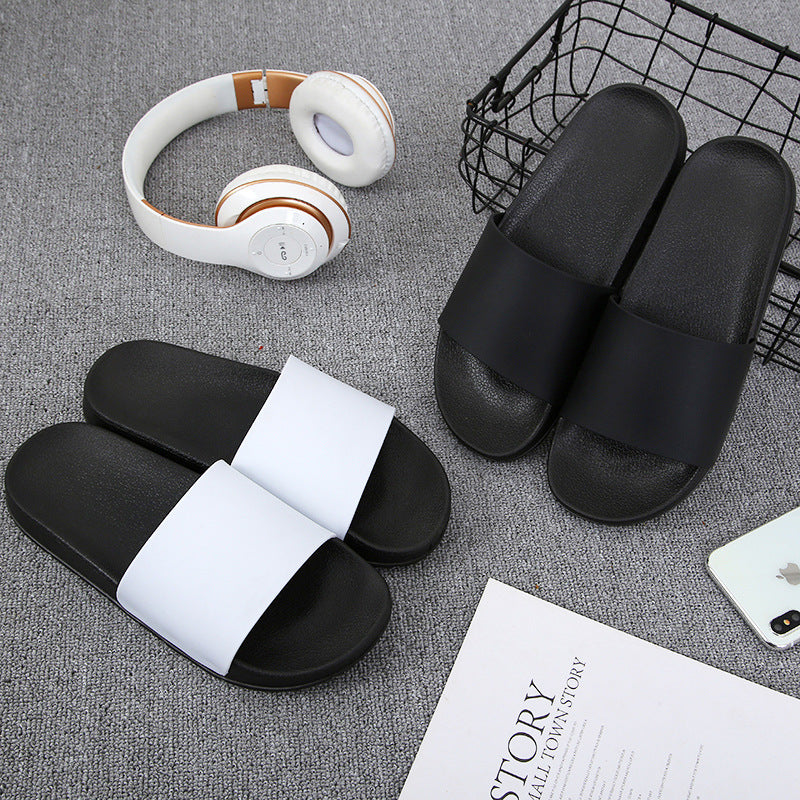 Shoes for Men Slippers Summer Home Slippers Men Black White Fashion Brand Men Shoes Non-slip Slides Men Luxury Designers Slides - 𝓢𝓱𝓸𝓹𝓵𝓮𝓬𝔂