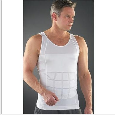 Men's Slim Tummy Belly Body Shaper Compression Trainer Vest Underwear Shapewear - 𝓢𝓱𝓸𝓹𝓵𝓮𝓬𝔂