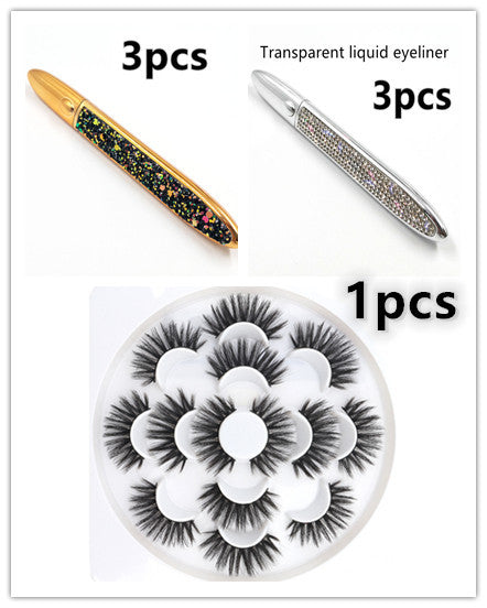 False Eyelashes Self-adhesive Eyeliner Multicolor - 𝓢𝓱𝓸𝓹𝓵𝓮𝓬𝔂
