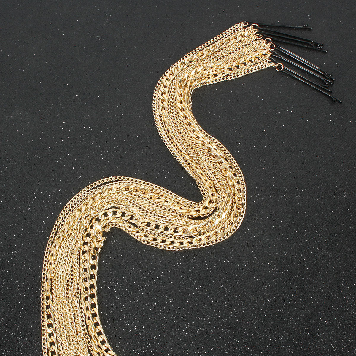 Women's Hair Chain Wave Fashion Headdress Hair Accessories Women - 𝓢𝓱𝓸𝓹𝓵𝓮𝓬𝔂