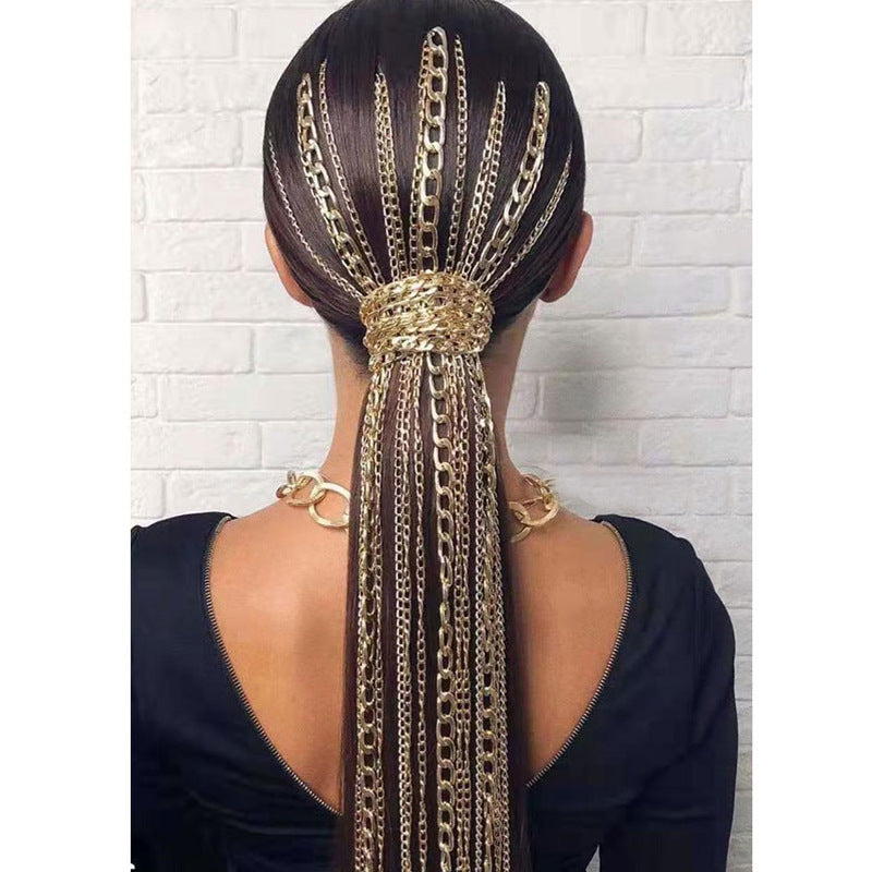 Women's Hair Chain Wave Fashion Headdress Hair Accessories Women - 𝓢𝓱𝓸𝓹𝓵𝓮𝓬𝔂