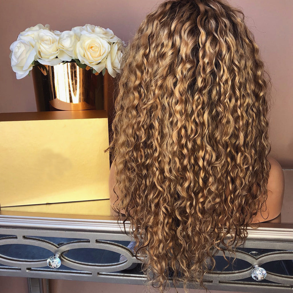 Small Curly Wig, Long Curly Hair, Small Wave, Chemical Fiber, High Temperature Resistant Wig - 𝓢𝓱𝓸𝓹𝓵𝓮𝓬𝔂